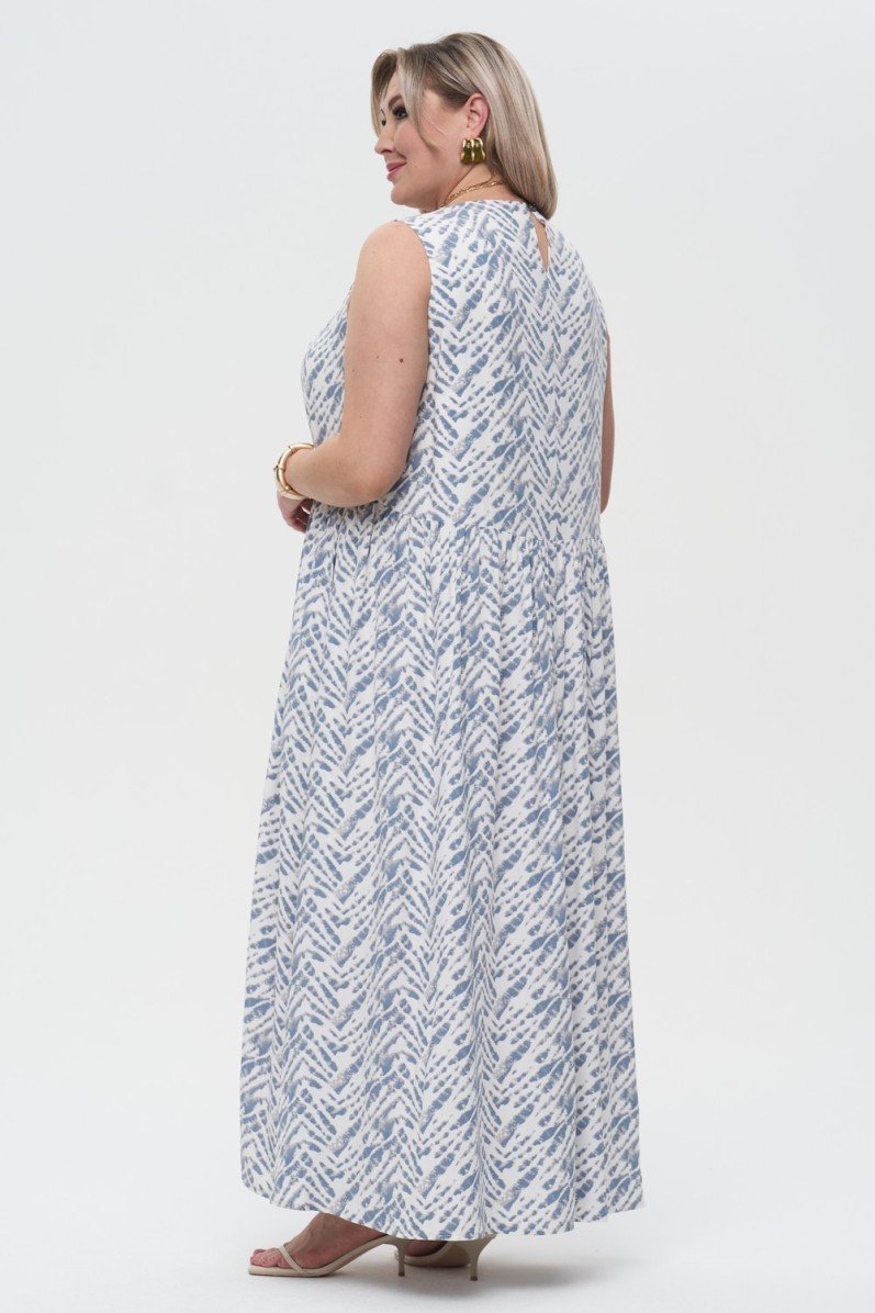 Платье отрезное по талии INTIKOMA