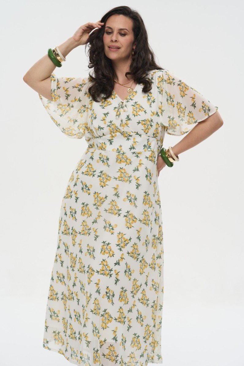 Платье отрезное по талии INTIKOMA