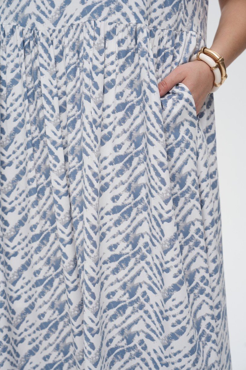 Платье отрезное по талии INTIKOMA