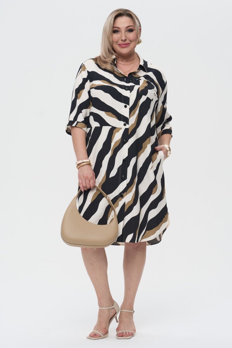 Платье-рубашка INTIKOMA