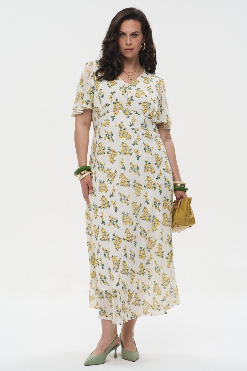 Платье отрезное по талии INTIKOMA