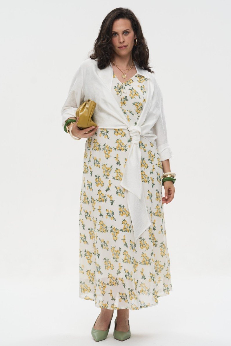 Платье отрезное по талии INTIKOMA