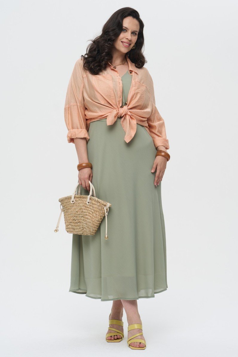 Платье отрезное по талии INTIKOMA