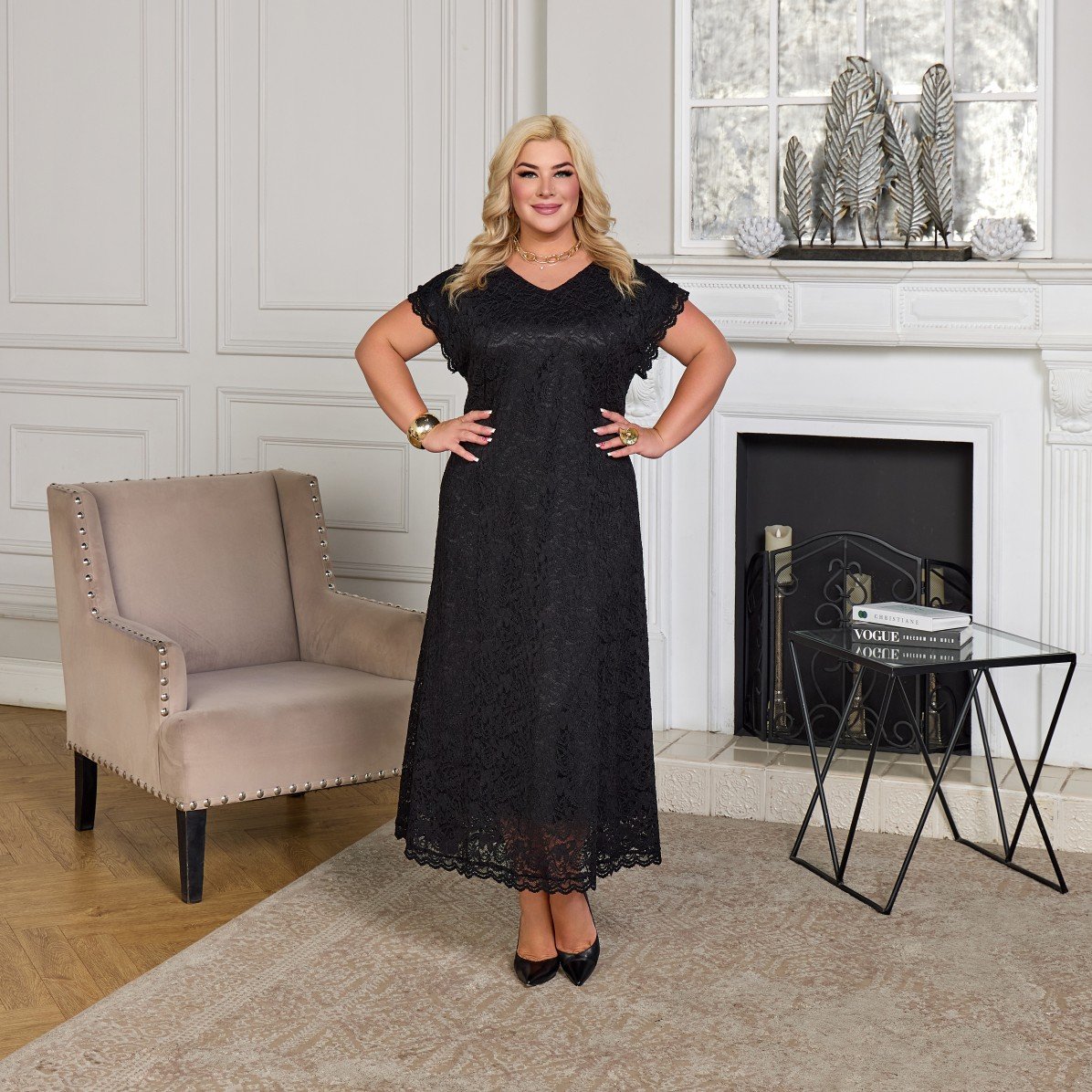 Платье приталенное КЛЮКVА