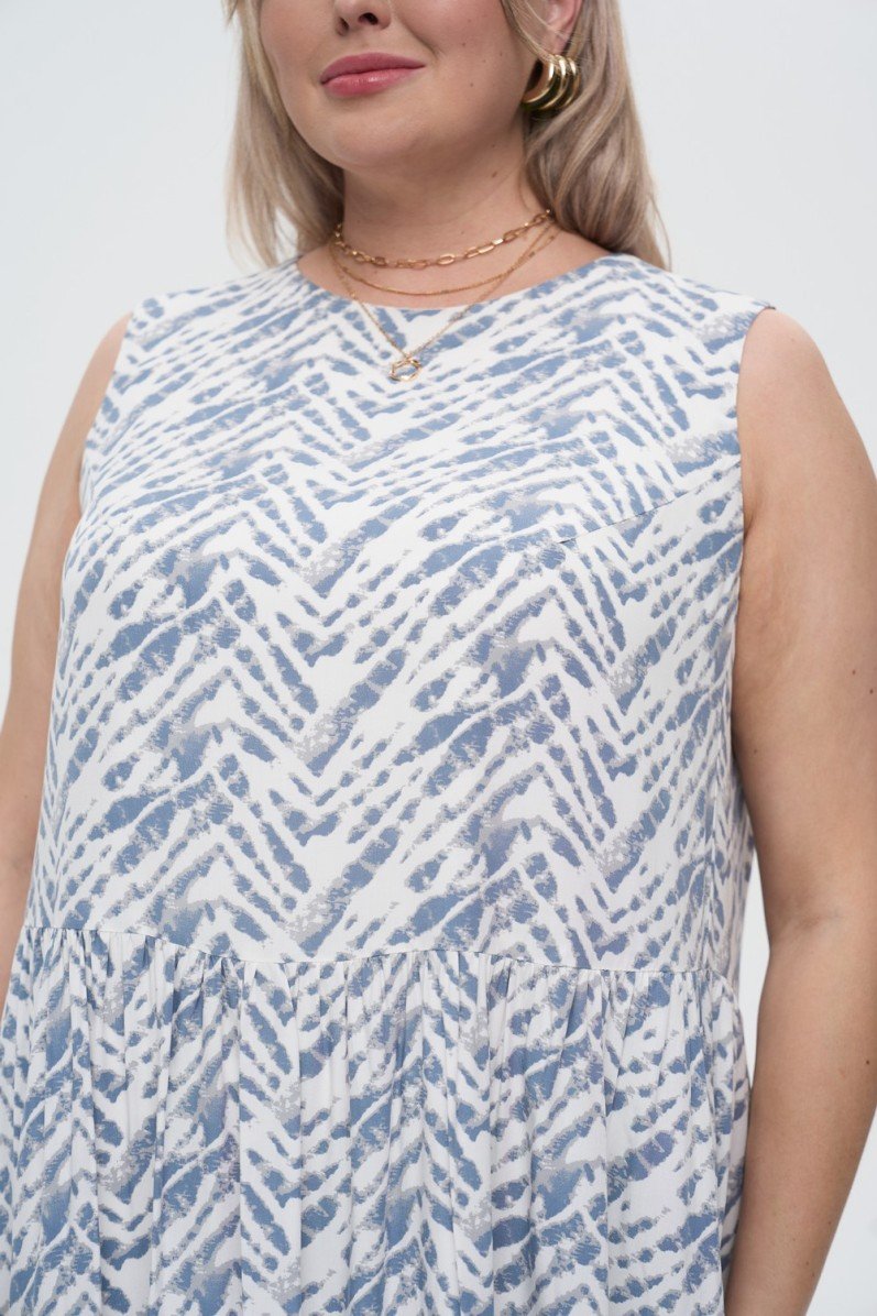 Платье отрезное по талии INTIKOMA