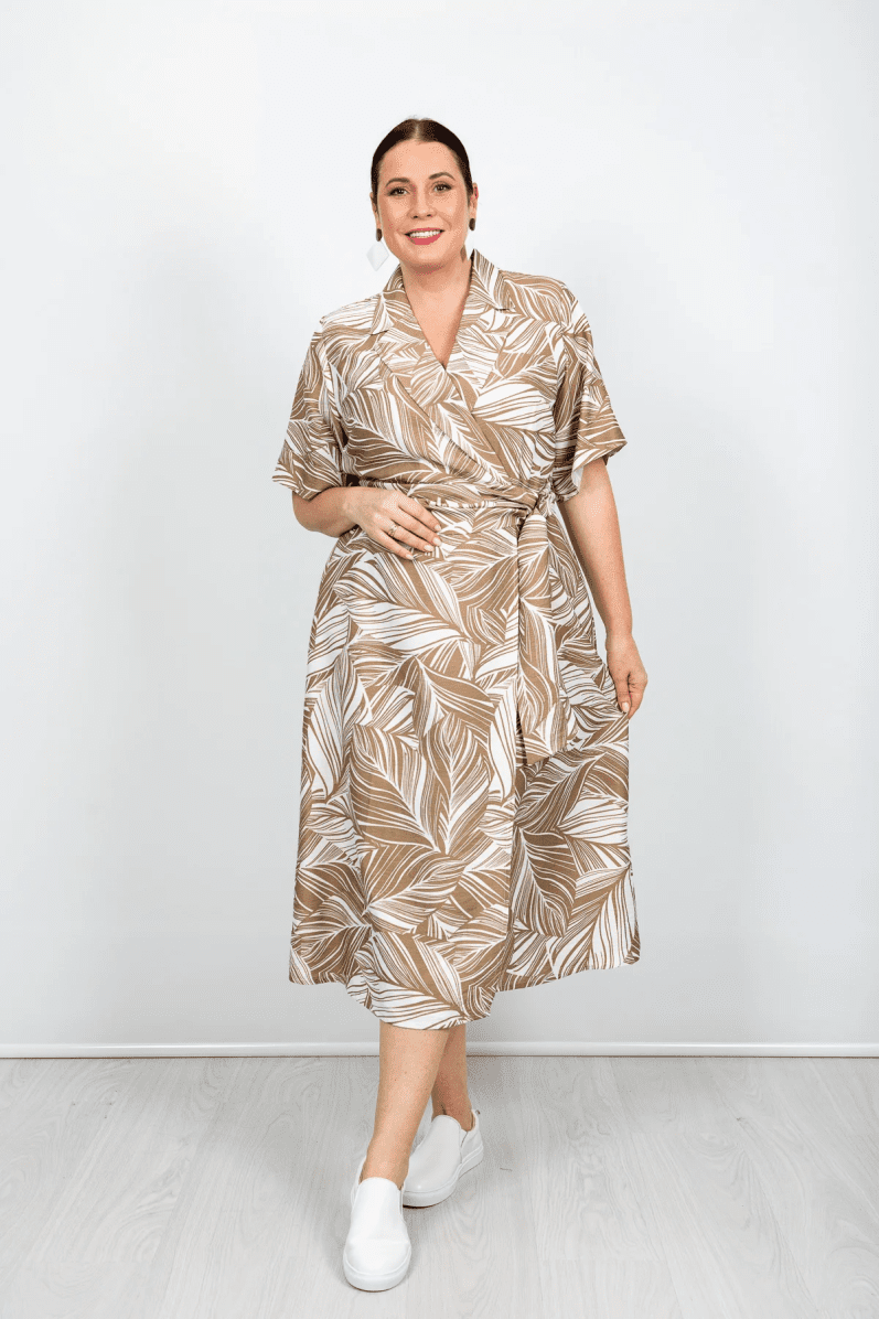 Платье с запахом Amazone